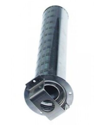 Arzator tubular pentru cuptor cu aer cald, ø 50 mm, L=560 mm, latime flansa 71 mm, MBM  105808