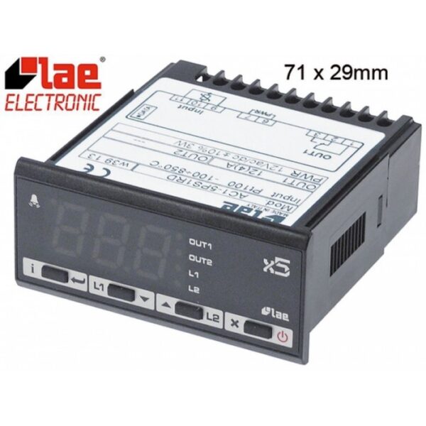 Controller electronic LAE AC1-5PS1RD 12VAC/DC 378340