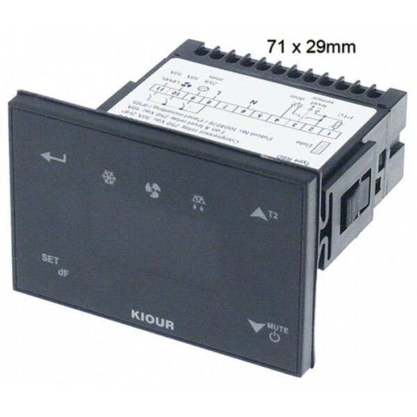 Controller electronic KIOUR RSD-TOUCH 230VAC PTC 389000