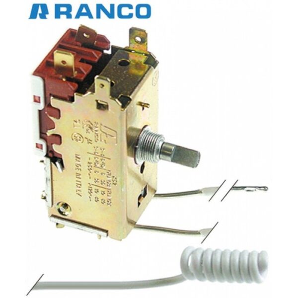 Termostat RANCO -6.4°C +3.2°C capilar 2100mm K52 L4512 390214