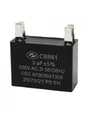 Condensator / capacitor 5uF CBB61  62031425