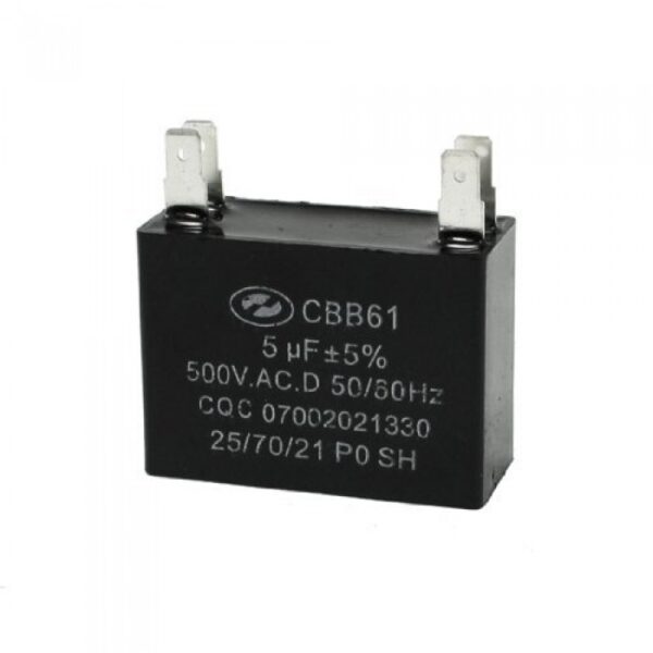 Condensator / capacitor 5uF CBB61  62031425