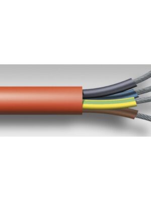 Cablu flexibil izolat cu silicon rezistent la temperatura SiHF 3G2.5mmp, HELUKABEL 23028