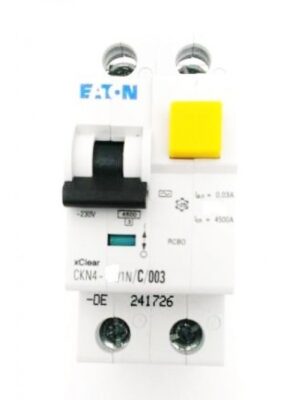 Intrerupator automat diferential 1P+N, 20A EATON CKN4-20/1N/C/003-DE 241977