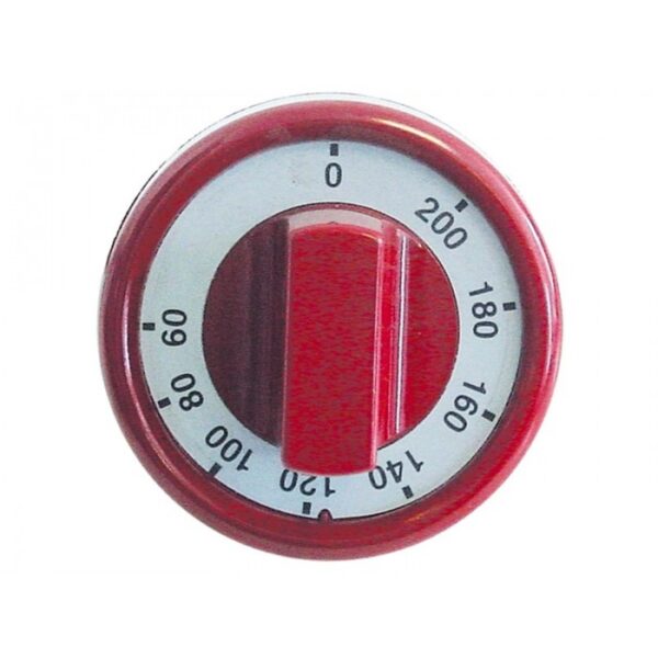 Buton termostat rosu t.maxima 200°C  110826