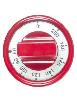 Buton termostat rosu t.maxima 200°C  112088