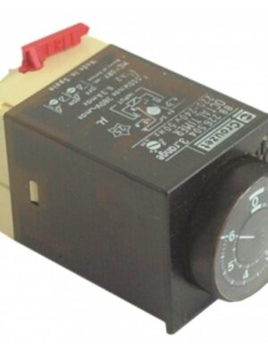 Timer CROUZET 0.5s-12min 220-240VAC 2x6.3A  380151