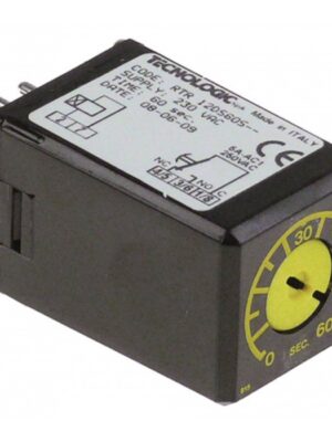 Timer TECNOLOGIC RTR12DS60S 60s 230VAC  380640