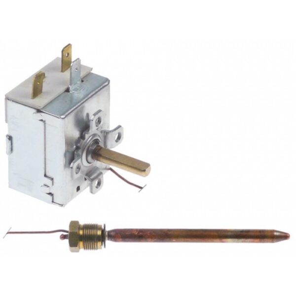 Termostat siguranta 130°C 1 pol NC 16A ø sonda 7mm  390707