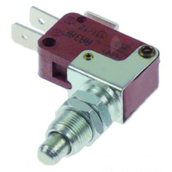 Micro intrerupator cu buton filet M10x0,75 contact 1NO 16A 250 V  345678