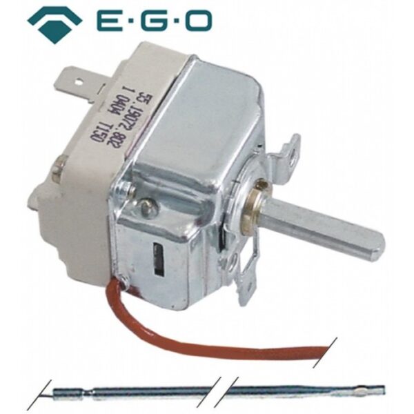 Termostat reglabil 60-358°C EGO 5519072802  375313