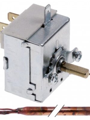 Termostat reglabil 0-90°C 1-pol 1CO 16A sonda ø 6,5mm sonda L 98mm  375920