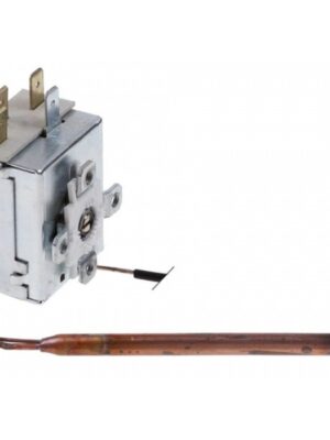 Termostat reglabil 0-90°C 1 pol 1CO 15A ø sonda 6,5mm  375992