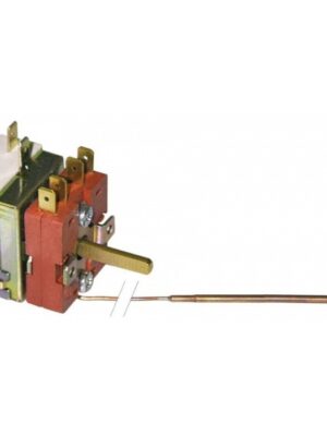 Termostat reglabil 63-270°C 1 pol 1CO 15A ø sonda 3,5mm  390139