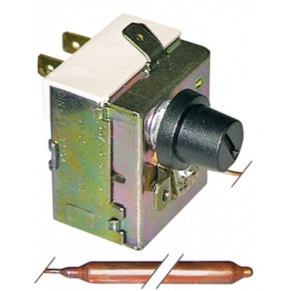 Termostat reglabil 90-110°C 1 pol 16A ø sonda 6,5mm  390194