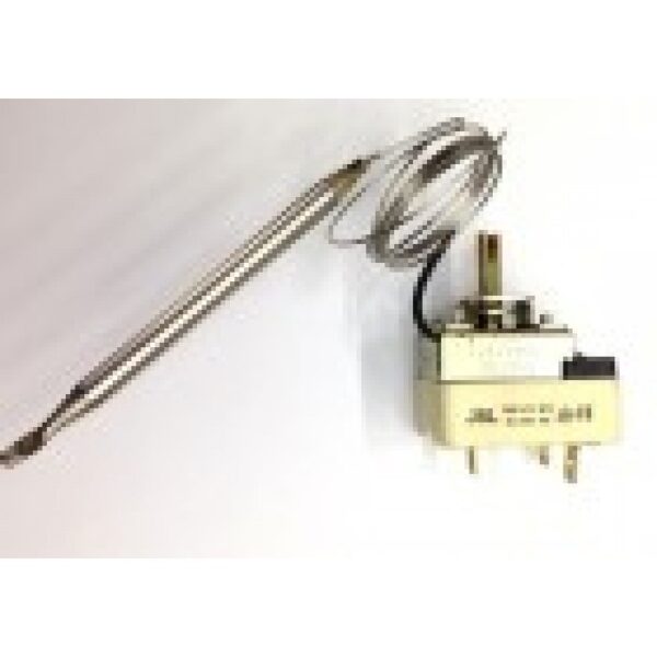 Termostat reglabil 30-90*C, 1NO+1NC, bulb ø6mm x 87mm, capilar 1000mm  WGF3090