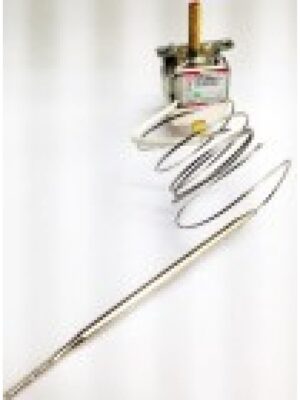 Termostat reglabil 50-280*C, 1pol, 15A, bulb Ø4mm x 100mm, capilar 750mm   WY280G-E